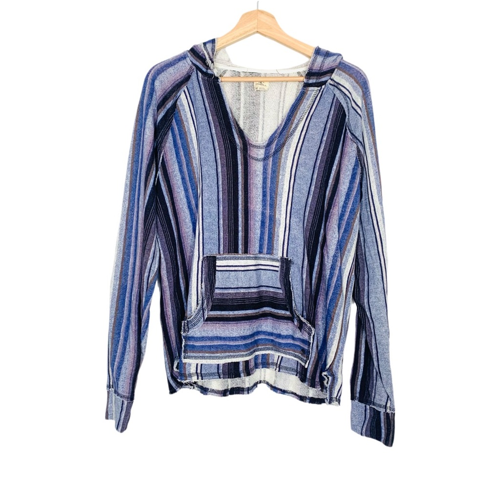 O'Neill Women’s Baja Striped Hoodie Size Medium